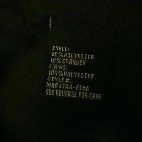 BNCI faux suede distressed crop jacket womens extra small - Picture 7 of 9